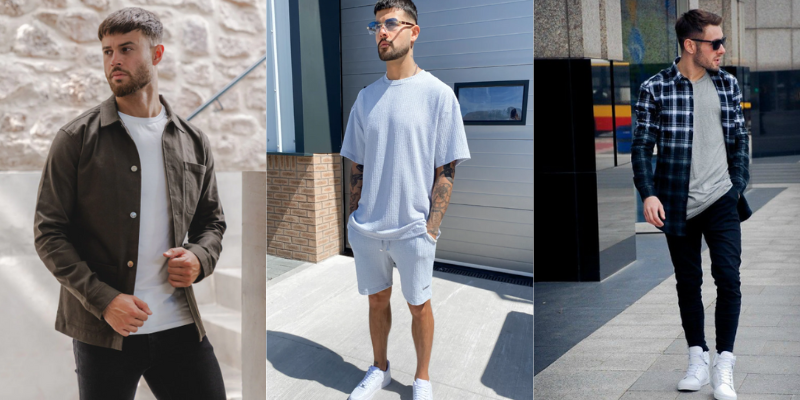5 Creative Ways to Style Oversized T Shirts for Men.
